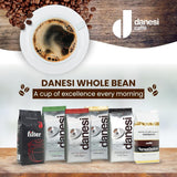 Danesi Decafeinato (Decofeinizat), Fasole, 1 Pachet (1 x 1 kg)