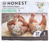 – scutece de unică folosință ecologice și de înaltă calitate, Pandas, mărimea 3 (7,3–12,7 kg), 27 bucăți