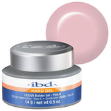 IBD Hard Gel – Gel de construcție LED/UV roz II, 1 pachet (1 x 56 g) – Fabricat în SUA – Construcție unghii acasă – Fără programări sau saloane de unghii zgomotoase