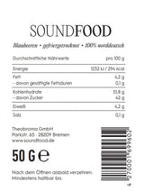 Afine liofilizate, întregi din Germania Recolta 2023, 50 grame Produse deshidratate Naty Shop