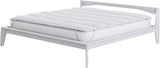 Lenjerie de pat italiană Elegant matlasat Topper, alb, dublu Plapumi si pilote Naty Shop