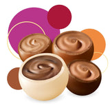 merci lovelies Cremos – 1 x 185 g – Cutie de praline cu 4 specialități de ciocolată umplute – Bile de ciocolată pentru a fi împărțite și oferite cadou