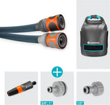 Gardena Liano Xtreme 1/2 inch, Set 15m + Geantă: Furtun de grădină extrem de robust din material textil cu geantă, cu furtun interior din PVC, ușor, rezistent la intemperii (18468-20)