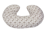 Pernă de alăptare ergonomică, Oeko-Tex Standard 100, bej Accesorii Hrana si Alaptare Bebe Naty Shop