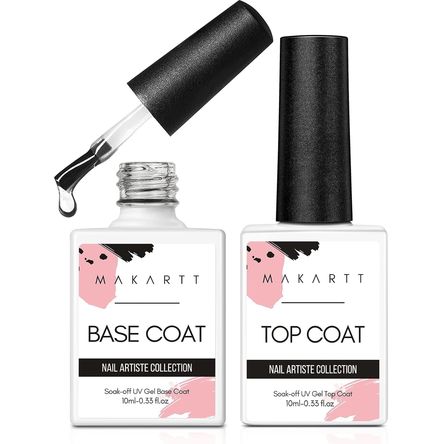 Oja gel Makartt Blooming - 15 ml Gel Blooming pentru întinderea ojei cu culoarea marmoră, vopsea gel, modele de unghii pentru manichiură DIY, flori, animale, acuarelă, kit magic pentru manichiură