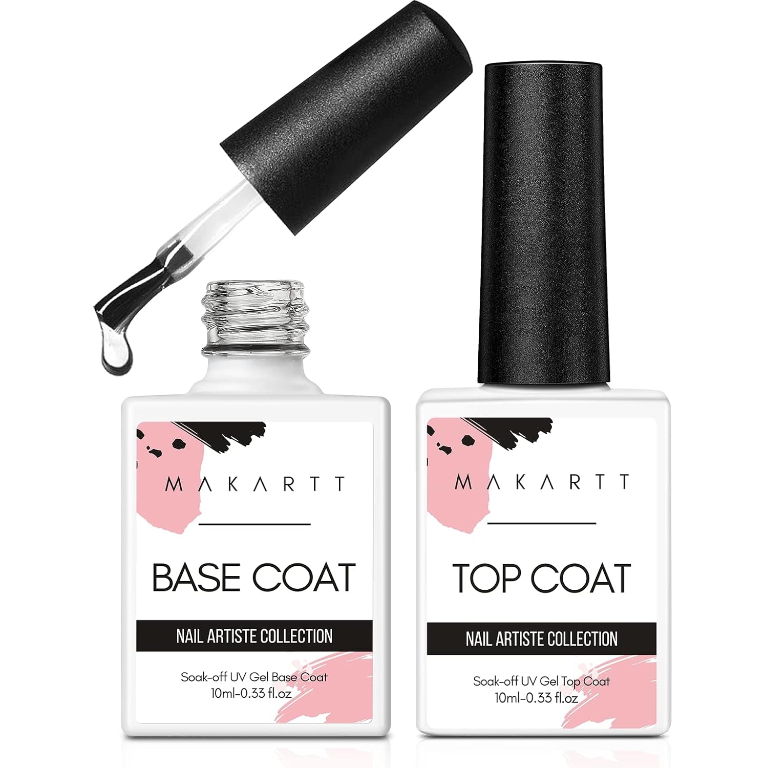 Oja gel Makartt Blooming - 15 ml Gel Blooming pentru întinderea ojei cu culoarea marmoră, vopsea gel, modele de unghii pentru manichiură DIY, flori, animale, acuarelă, kit magic pentru manichiură