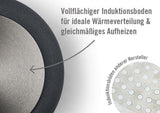Woll Nowo Titanium Kasserolle - Induktiv -, Ø 32 Cm, 8 Cm Hoch, 5.5 Liter, Mit 2 Seitengriffen - Geeignet Für Alle Herdarten Matrite si tavi pentru copt Naty Shop