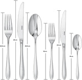 Sambonet 52515-83 Set veselă monobloc Dream, 36 piese Bucatarie Naty Shop