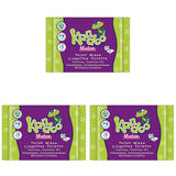 Melon Feuchttücher - Spülbar - Aus 95% Wasser - Parfümfrei - Plastikfrei - Dermatologisch Getestet - Feuchtes Toilettenpapier Aus 100% Pflanzlichem Zellulosematerial - 60 Tücher Naty Shop 60 Stück (3Er Pack) Parfumfrei,Parfümfrei