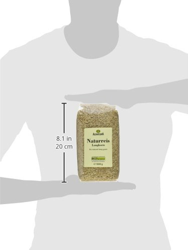 Orez brun organic cu bob lung, pachet de 6 bucăți (6 x 1 kg)