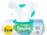 Șervețele umede Pampers Harmony Protect & Care, 18 pachete a câte 44 de șervețele fiecare = 792 de șervețele care ajută la restabilirea echilibrului natural al pH-ului pielii