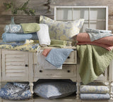 Laura Ashley Home Rüschen Garden Collection quilt, 100% bumbac, Ultra moale, Pentru toate anotimpurile, Reversibil, Elegant, Pat dublu, Culoare crem (197783) Plapumi si pilote Naty Shop