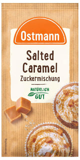 Ostmann Gewürze – Salted Caramel Zuckermischung, süß-salzige Mischung für Kekse, Gebäck und Desserts, 30 g im Beutel