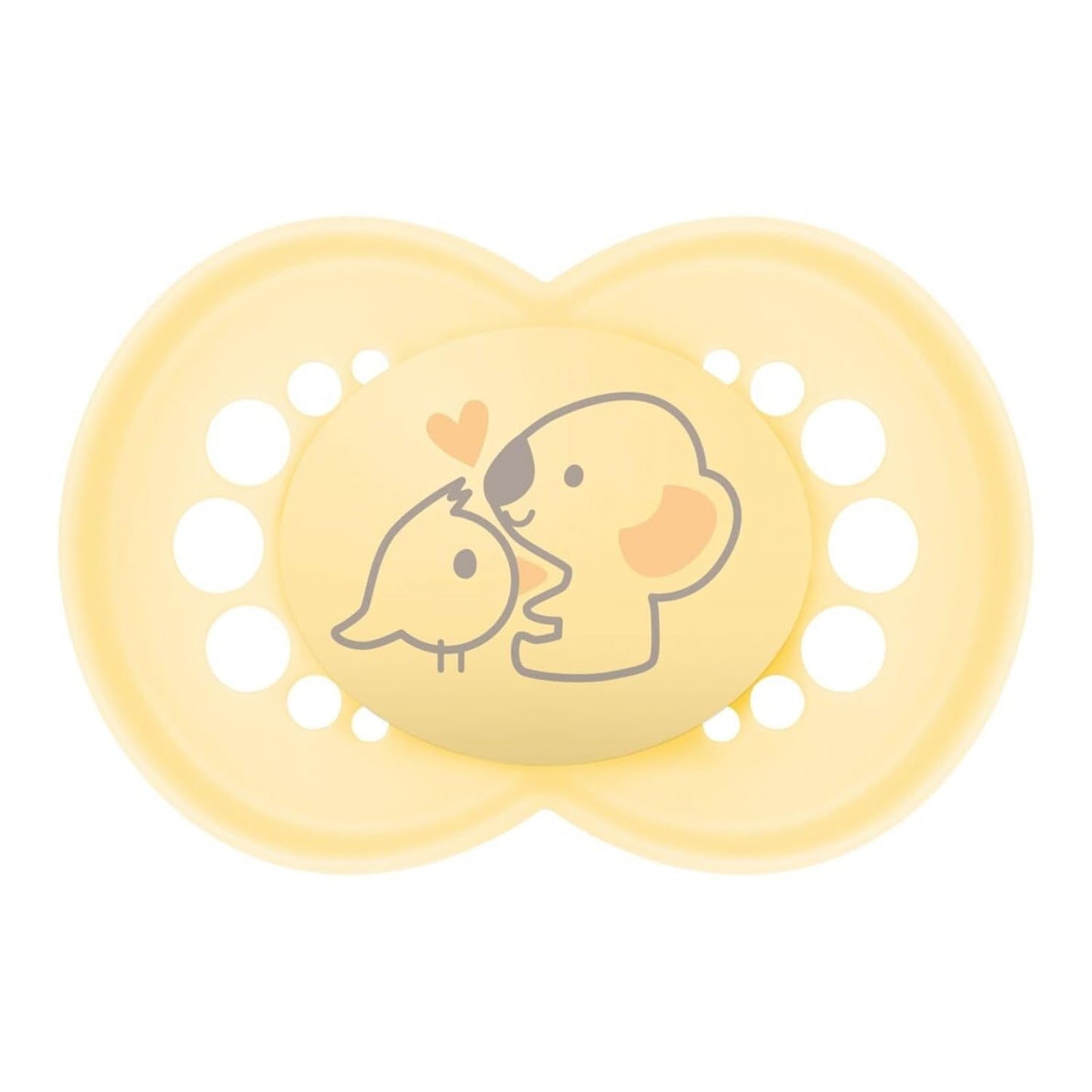 MAM | Suzetă originală bej 18+ luni (pachet de 3) selecție aleatorie de culori - Tetină simetrică din silicon ultra-moale - Suzetă pentru bebeluși cu formă anatomică pentru o dezvoltare optimă a gurii