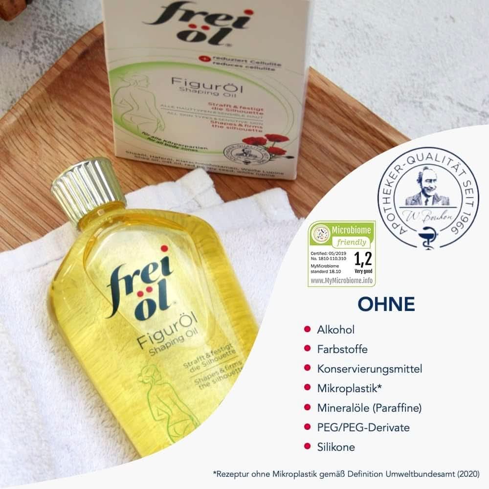 Frei Öl Ulei de corp cu efect anticelulitic, 125 ml Duș și baie Naty Shop