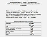Ouă LINDOR cu ciocolată Lindt | 4 cutii a câte 450 g fiecare | Ouă LINDOR cu umplutură care se topește în gură, din ciocolată cu lapte, albă, neagră și cu alune | Ciocolată de Paște | Cadou de ciocolată | Ouă de Paște | Ouă de ciocolată