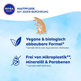 Șervețele umede NIVEA BABY Soft & Cream pentru bebeluși (4 x 57 bucăți)