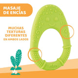 CHICCO - Inel de dentiție moale 2 luni + Verde