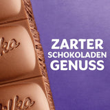 Milka Shake Me Egg – ou de ciocolată umplut cu mini-ouă colorate din ciocolată cu lapte alpină – 97g