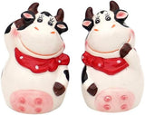 Dekohelden24 cutie de depozitare ceramică vacă, aprox. 12 x 11 x 20.5 cm, 20 Cutii depozitare alimente Naty Shop Set de 2