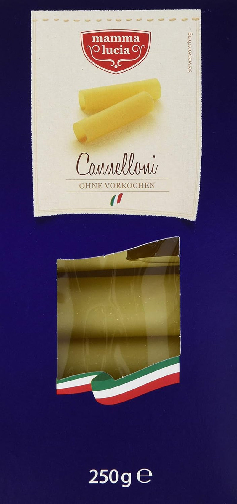 Cannelloni de paste, pachet de 8 (8 x 250 g)