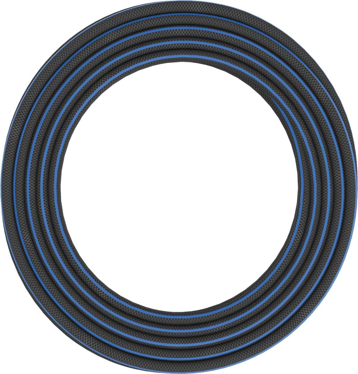 Furtun de grădină Fiskars ML, seria X, furtun de apă pentru udare manuală, 13 mm (1/2"), lungime: 25 m, racord universal, protecție UV, protecție la îngheț, rezistent la răsucire, albastru, 1076045