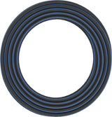 Furtun de grădină Fiskars ML, seria X, furtun de apă pentru udare manuală, 13 mm (1/2"), lungime: 25 m, racord universal, protecție UV, protecție la îngheț, rezistent la răsucire, albastru, 1076045