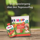 HiPP Bio Quetschie Frucht Plus Rote Früchte in Apfel Birne plus Eisen - Willi Waschbär (8 x 100g), ab 1 Jahr, 100% Fruchtpüree, ohne Zuckerzusatz, vegan, in bester Bio-Qualität