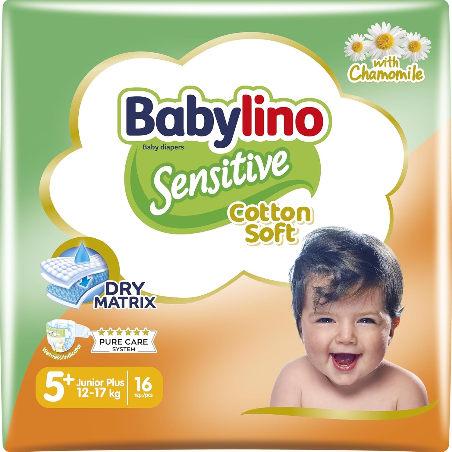 Scutece pentru bebeluși Sensitive mărimea 4, Maxi (8-13 kg), 20 bucăți
