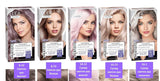 Culoarea permanentă a părului Color & Care 120ml, rezultat profesional, acoperirea părului gri, îmbogățită cu complexe de îngrijire a uleiurilor-Culoarea părului de lungă durată (10.1 Super blond deschis cenușă) Vopsea pentru par Naty Shop