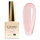 Ojă gel CANNI, semipermanentă, violet închis, ojă, gel UV, se detașează prin înmuiere, manichiură