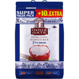 Orez Basmati Premium INDIA GATE – Orez cu bob lung fin, aromat, din India, bob lung fin (1 x 5 kg)
