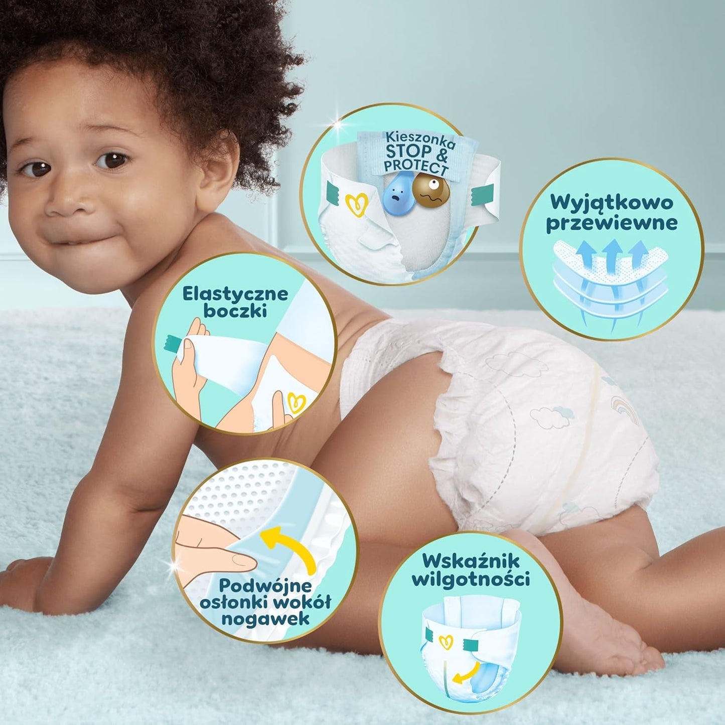 Pampers (Versiunea Veche), Cutie Lunară S4 174 buc