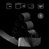 Hârtie igienică Renova Black Label de culoare neagră ( 6 role )