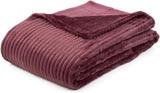 Gözze - Pătură confortabilă și moale în aspect corduroy, 1620G/bucata, 150 X 200 Cm - scorțișoară Paturi si Cuverturi Besuche den GÃ¶zze-Store Fructe de pădure