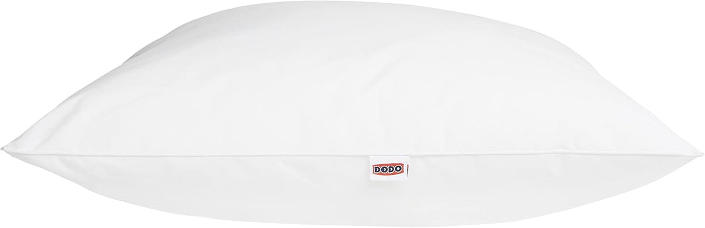 DODO 64476 Pernă Calgary, puf/piele de gâscă și rață, 65 X 65 cm, alb Perne standard Naty Shop