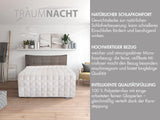 Traumnacht pătură de relaxare 135 X 200 Cm, 4 kg pătură ponderată pentru calmare și ameliorarea stresului, recomandată pentru adulți, certificată Oeko-Tex, produsă în conformitate cu standardele de calitate germane Plapumi si pilote Naty Shop
