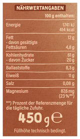Dr. Oetker Vitalis Chocolate Muesli Classic: Musli pentru micul dejun cu lapte și ciocolată neagră, pachet de 7 (7 x 600g)