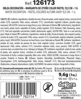 dekora - Floare uriașă de 12,5 cm - Dalia de toamnă - Fără gluten, fără lactoză, vegan - Decorațiuni de tort pentru nunți, zile de naștere și deserturi - Ușor de utilizat Pasta de zahar Naty Shop