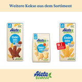 Biscuiți Alete Conscious pentru copii, de la 8 luni, biscuiți cu unt din grâu pentru copii, biscuiți ambalați convenabil ca o gustare mică, perfecți pentru drum și între ore, 1 x 180 g