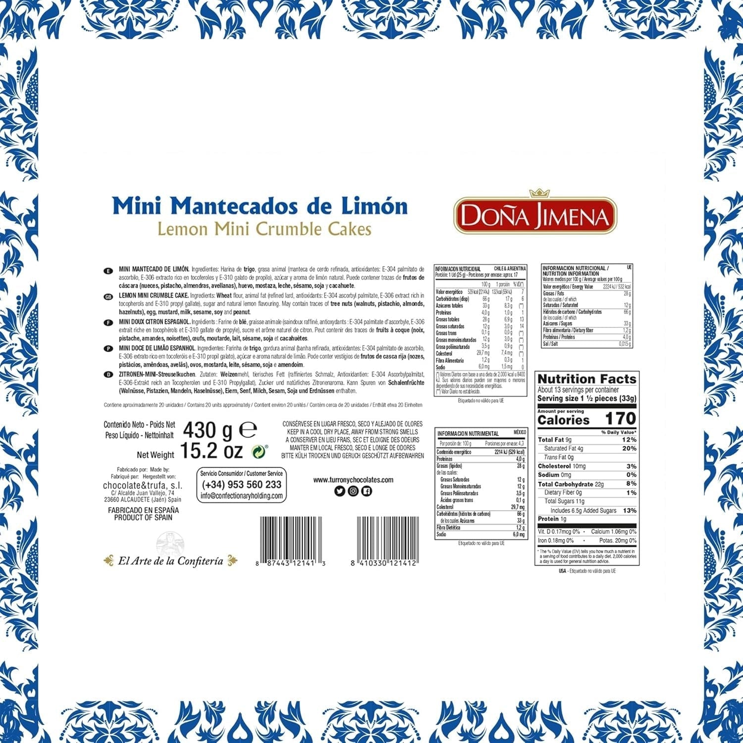 Mini gogoși cu lămâie, textură cremoasă, calitate superioară, făcute manual, naturale, rețetă tradițională, fără ulei de palmier, ambalate individual, 430 de grame
