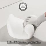 Pernă pentru gât auto, pernă pentru tetieră auto moale, pernă pentru gât auto, pernă pentru tetieră auto pernă pentru gât pernă accesoriu pernă de memorie bumbac accesoriu auto, pernă pentru tetieră pernă pentru tetieră (negru) Perne ortopedice cervicale Naty Shop