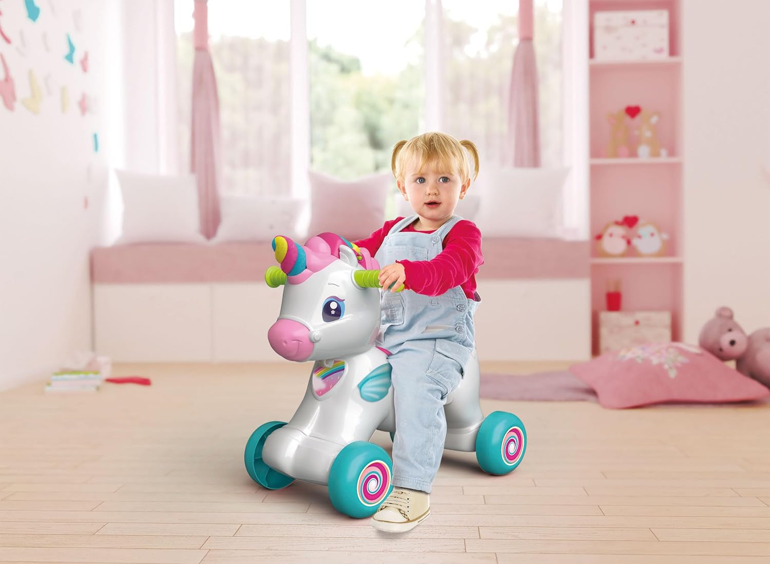 Clementoni 17855 Animale primii pași, multicolor Jucarii Bebe Naty Shop