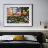 Clementoni 33550 Dreamlike Paris - Puzzle 3000 piese de la 9 ani, Puzzle colorat pentru adulți cu culori îndrăznețe, Joc de îndemânare pentru întreaga familie, Idee frumoasă de cadou Puzzle Naty Shop