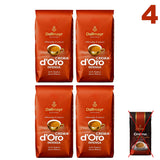 Crema d'Oro INTENSA Ganze Bohnen, 4x 1000g (4000g) - Kaffee von