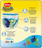 Scutece de înot de unică folosință Huggies Little Swimmers, mărimea 2-3 – 36 de chiloți în total