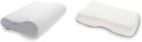 Pernă de dormit TEMPUR Original din spumă cu memorie, pernă ergonomică cu suport pentru gât pentru persoanele care dorm pe o parte și pe spate, senzație fermă, S (50 x 31 x 8/5 cm), Alb