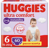 Scutece Huggies Ultra Comfort, mărimea 3 (4-9 kg), design Disney, 168 bucăți