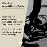 Küper Gourmet Caramel Colorant – 40 ml – Colorant alimentar lichid maro – Colorant caramel pentru sosuri, dressinguri sau sosuri dulci – Colorant zahăr închis