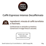 Nescafé Dolce Gusto Cafe Dolce Gusto Espresso Intenso Desc. | Nestle Pack 3 Kisten Mit 18 Kapseln,Die Jeweils 16 Einheit(3er Pack)